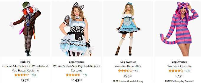 Alice In Wonderland Costumes