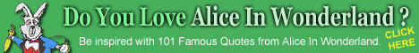 101 Famous Quotes From Alice In Wonderland eBook